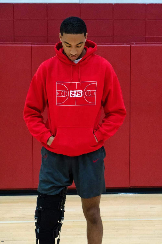 Nimari Burnett: NB25 Red Hoodie