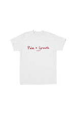 Nimari Burnett: Pain = Growth White Shirt
