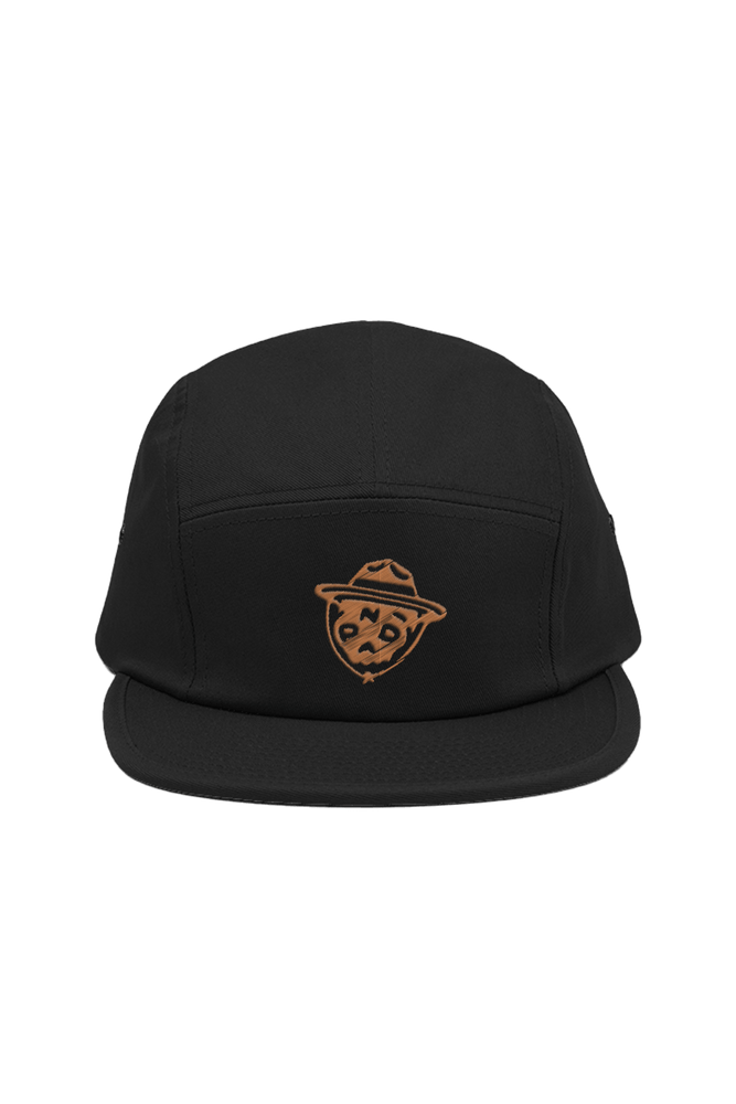 National Park After Dark: Skull Head Black Camper Hat