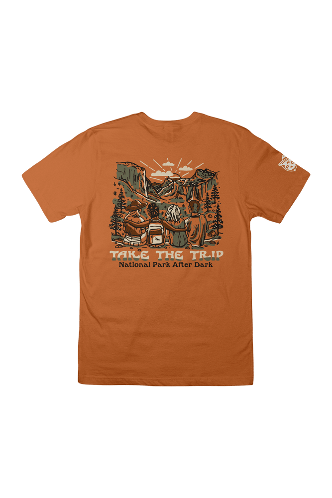 National Park After Dark: Take The Trip Copper Tee