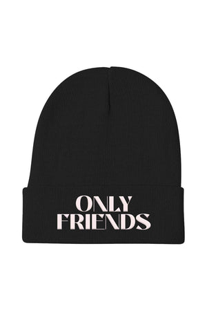 
                  
                    Only Friends: Only Friends Black Beanie
                  
                