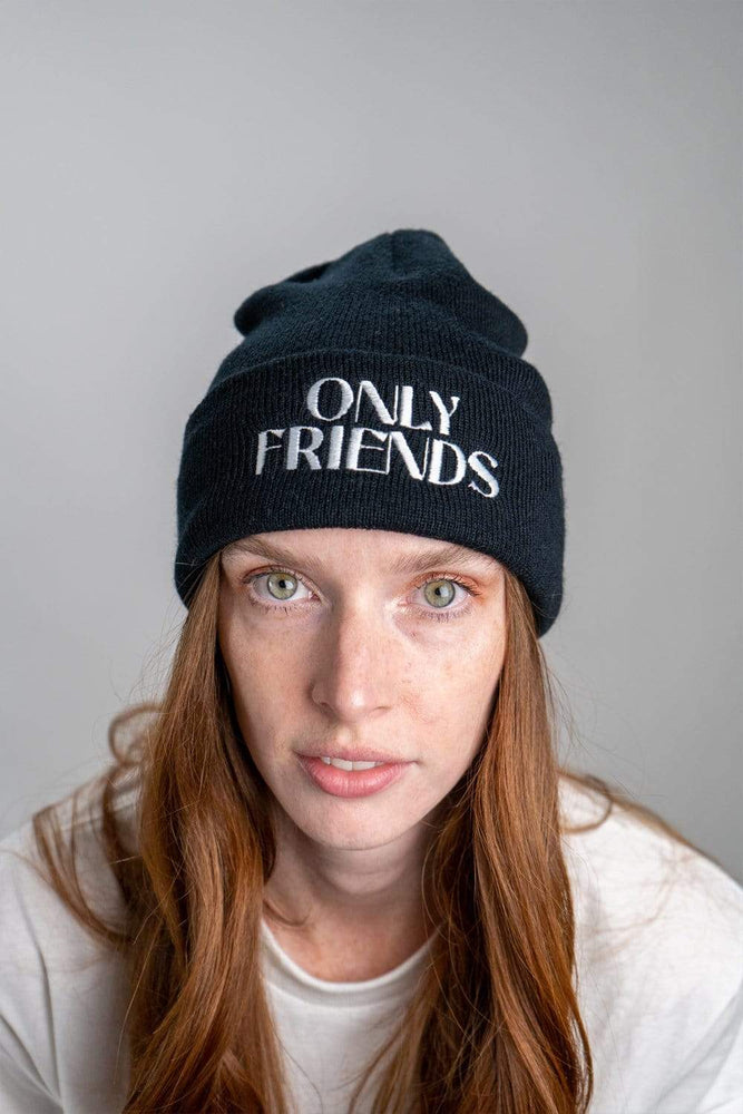 Only Friends: Only Friends Black Beanie