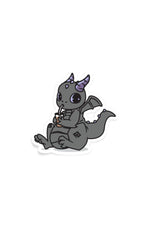 Pami Baby: Gray Dragon Sticker