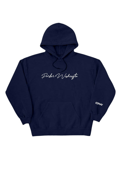 Parker Washington: Signature Navy Hoodie