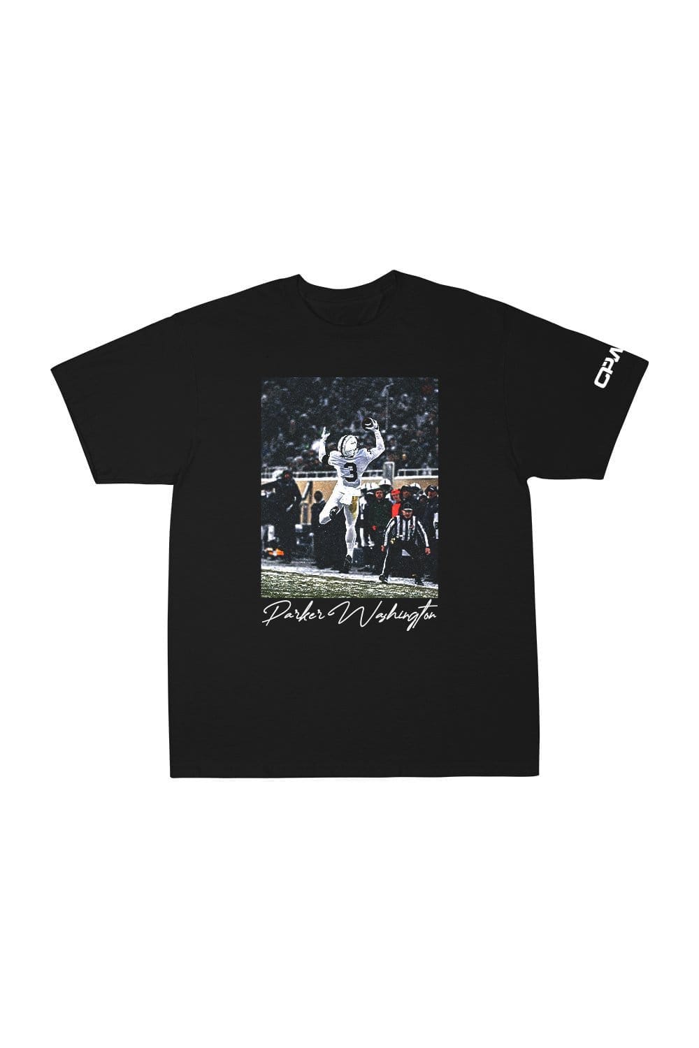 Parker Washington: YOUTH 3 Black Shirt