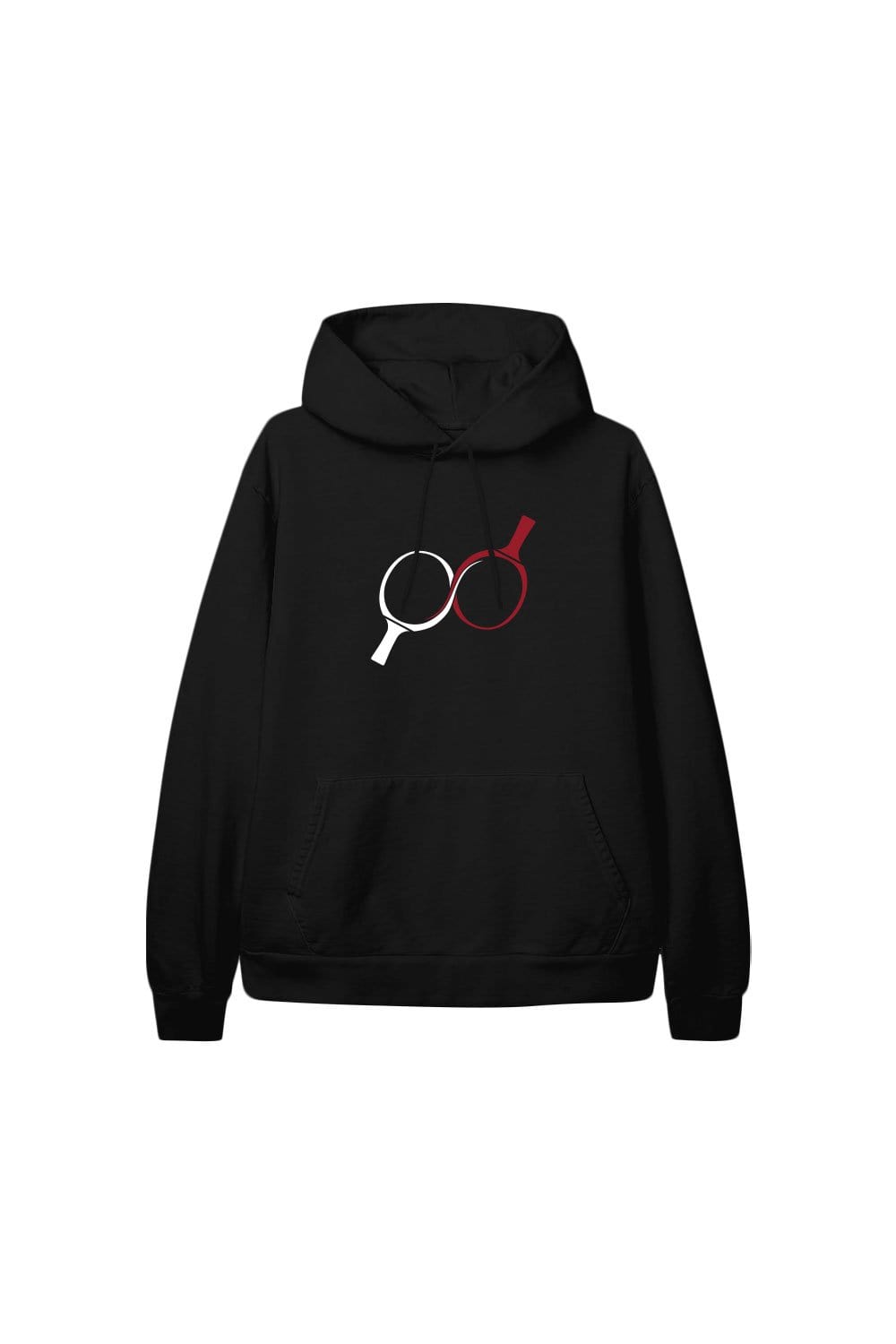 Pongfinity: Big Logo Black Hoodie