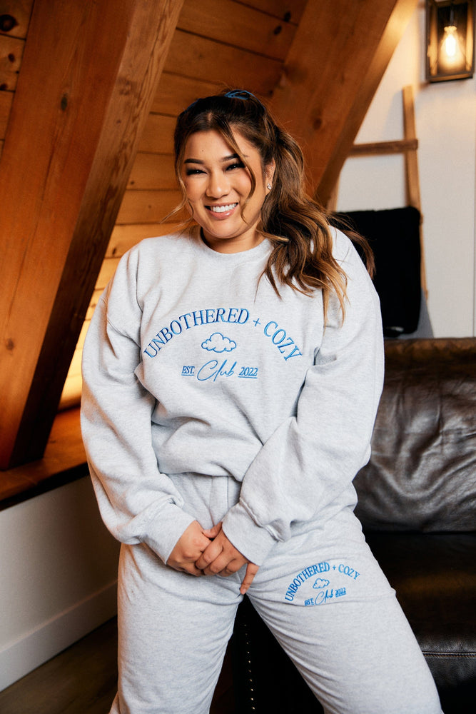 Unbothered + Cozy Ash Sweatpants