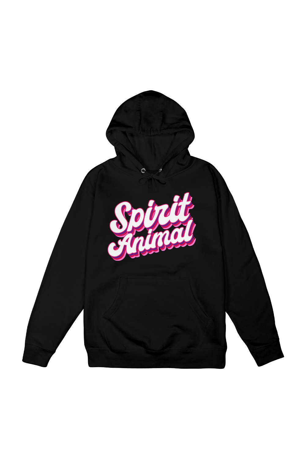 SavageMomLife: Spirit Animal Black Hoodie