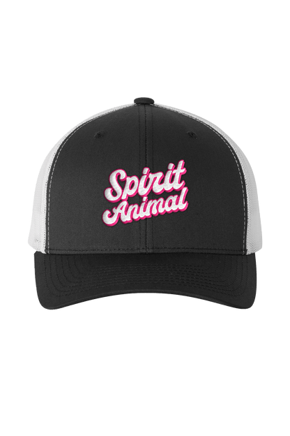 SavageMomLife: Spirit Animal Black & White Trucker Hat