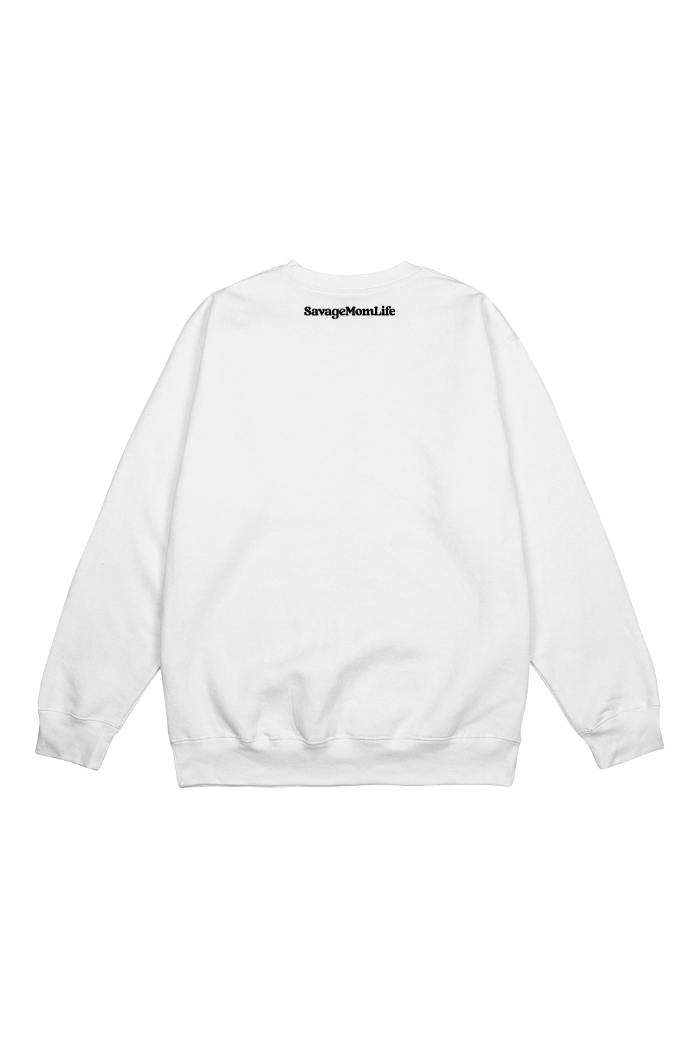 SavageMomLife: Spirit Animal White Crewneck