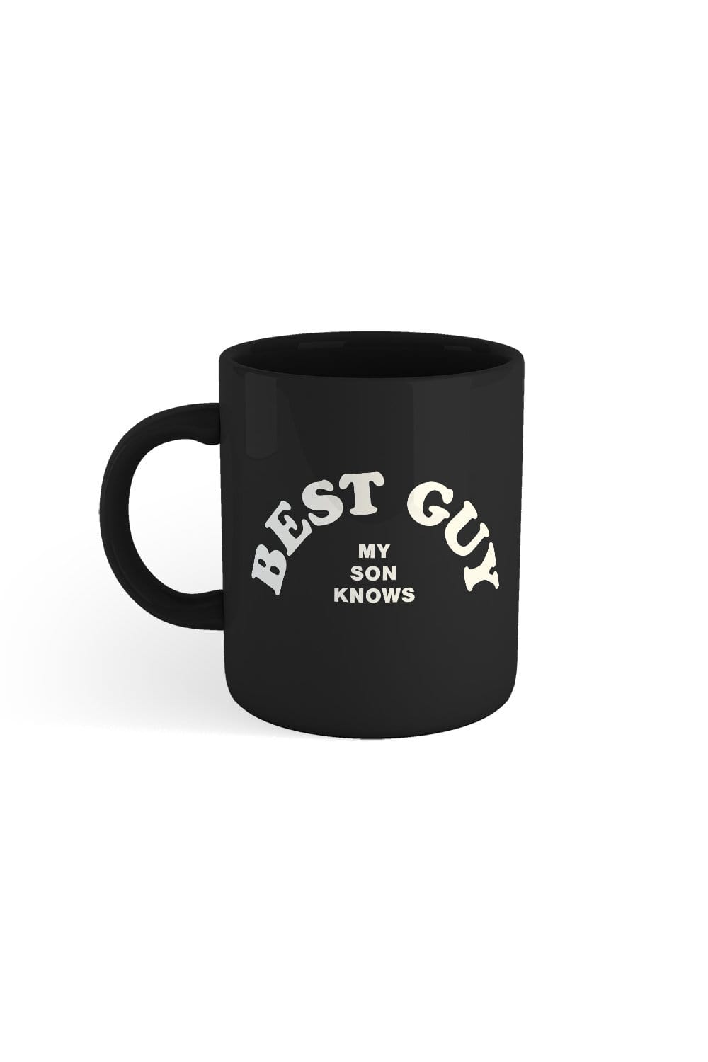 SheRatesDogs: Best Guy My Son Knows Black Mug