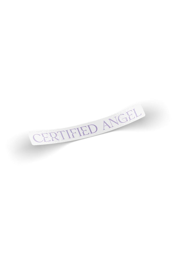 SheRatesDogs: Certified Angel Sticker
