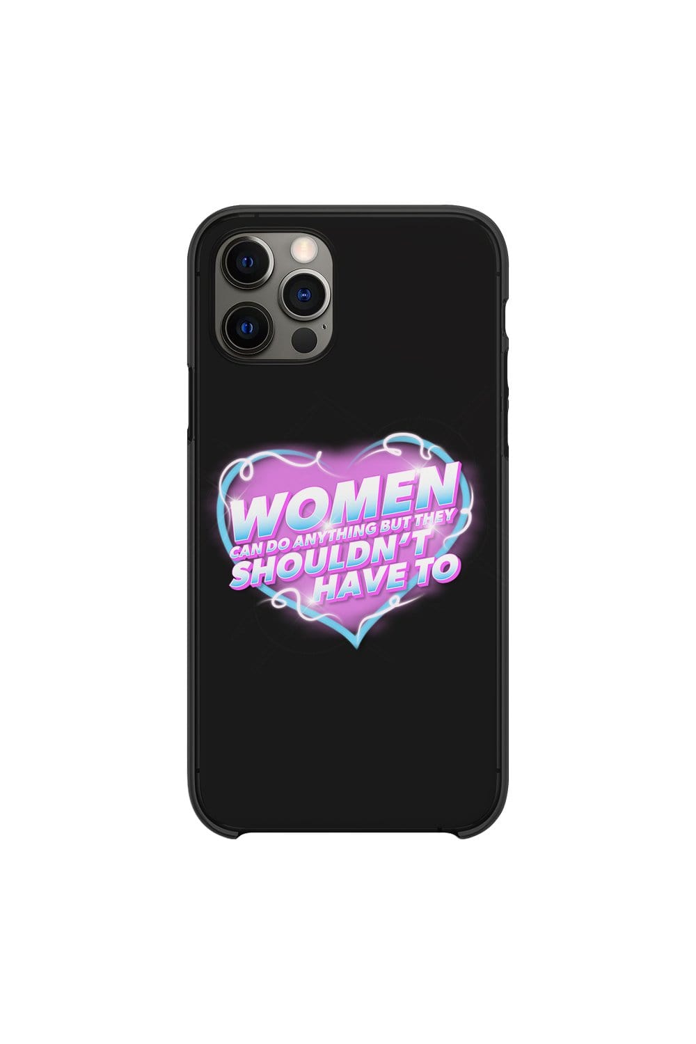 SheRatesDogs: Women Can Do Anything Black Phone Case