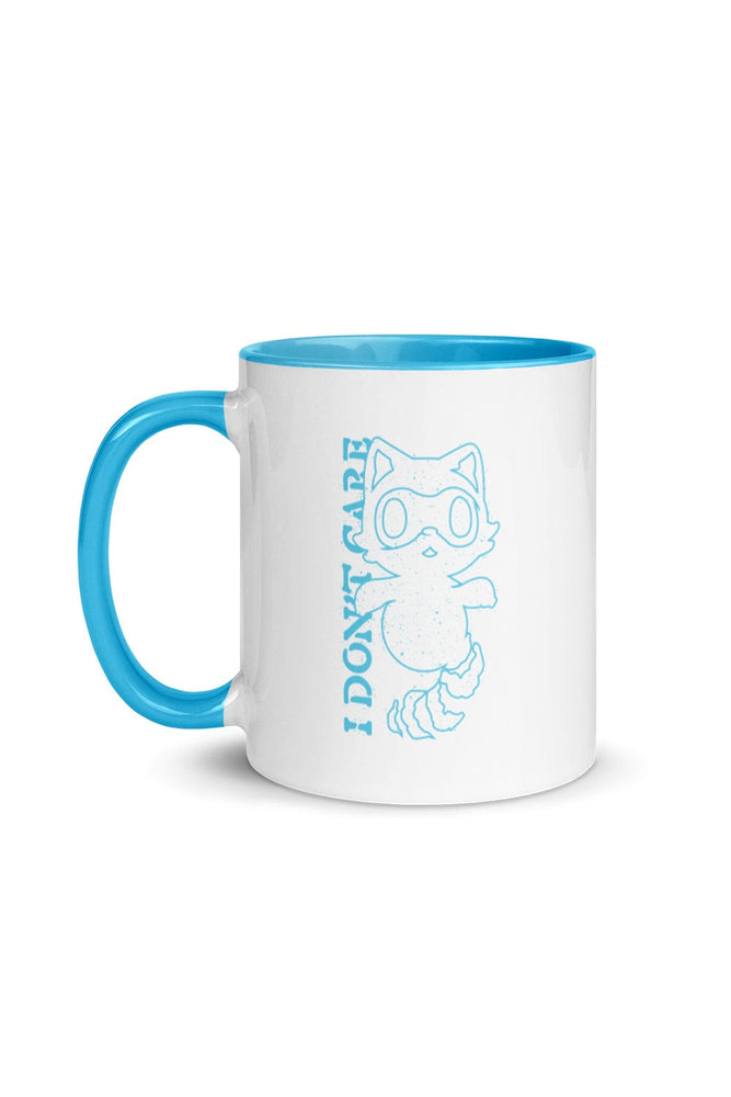 Snuffy: Raccoon Blue and White Mug