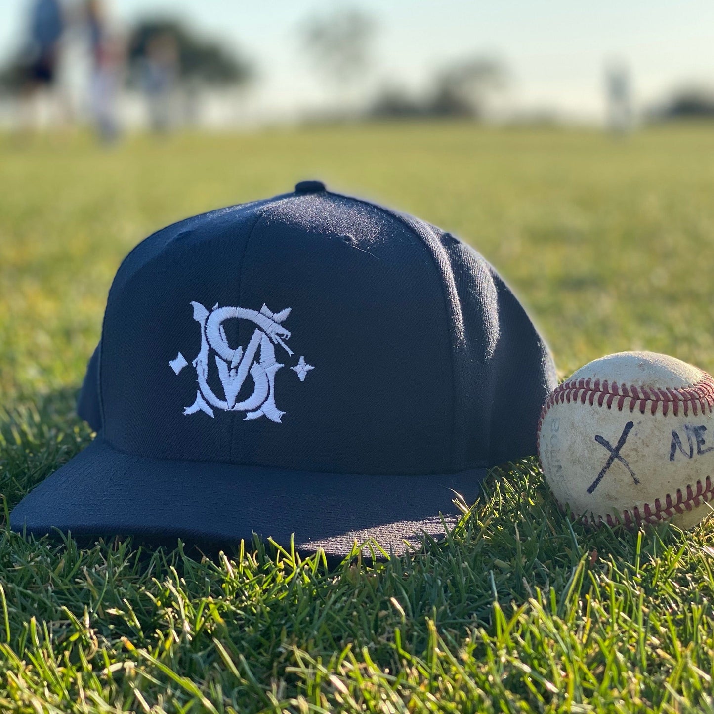 Spirited Man Navy Snapback