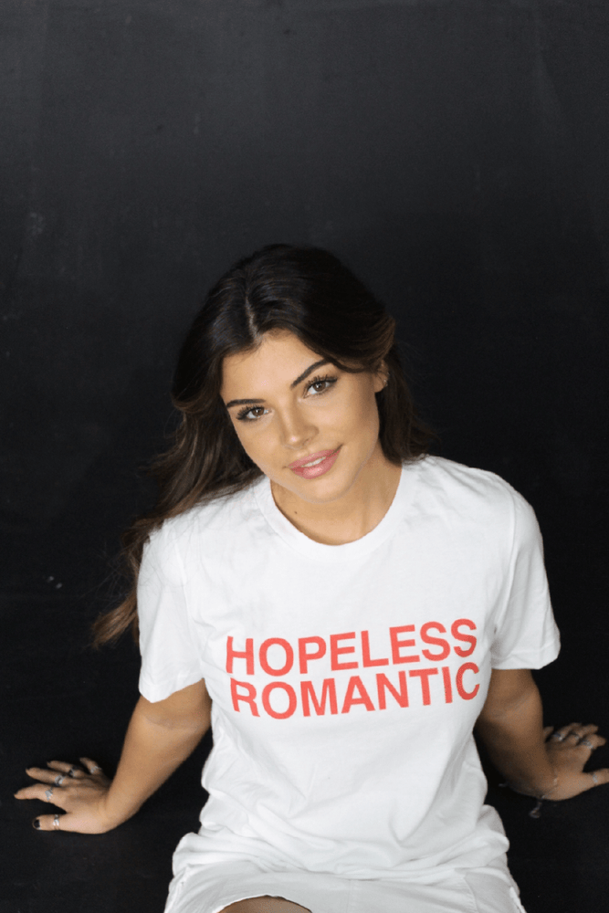 
                  
                    Steph Bohrer: Hopeless Romantic White Shirt
                  
                