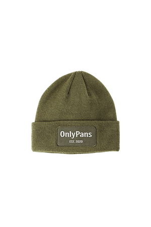 
                  
                    Susi Vidal: Only Pans Olive Beanie
                  
                