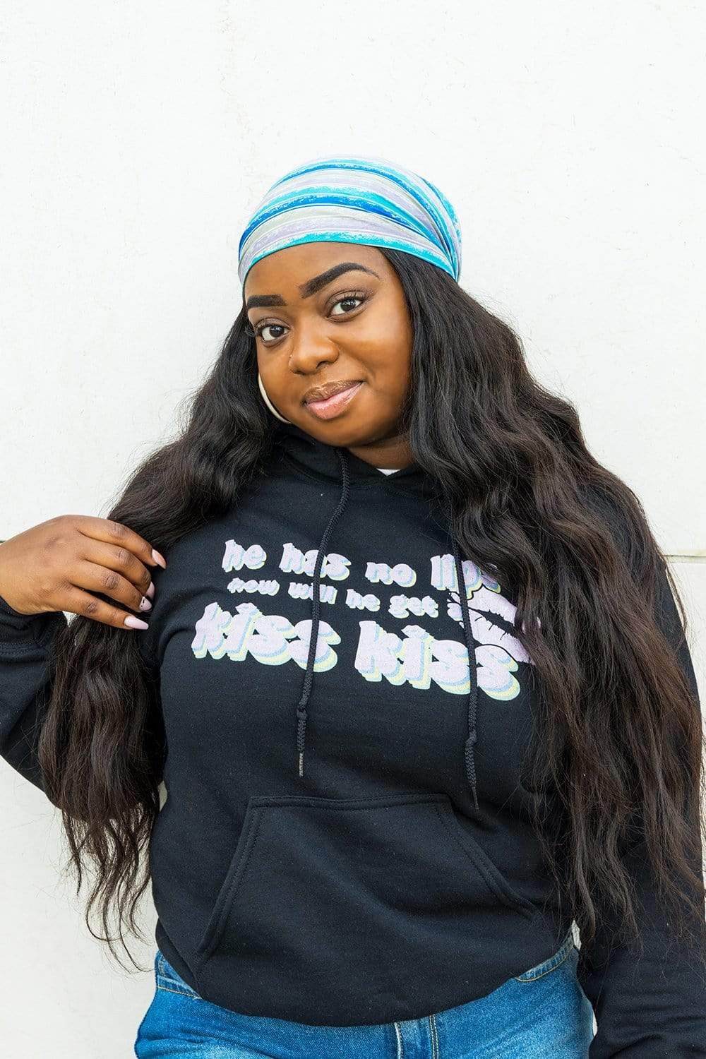 Tatayanna Mitchell: KISS KISS Black Hoodie