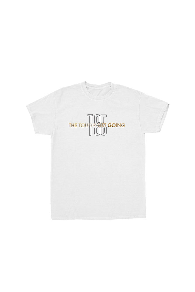Taylon Snow: 'The Tough Get Going TS5' White Shirt