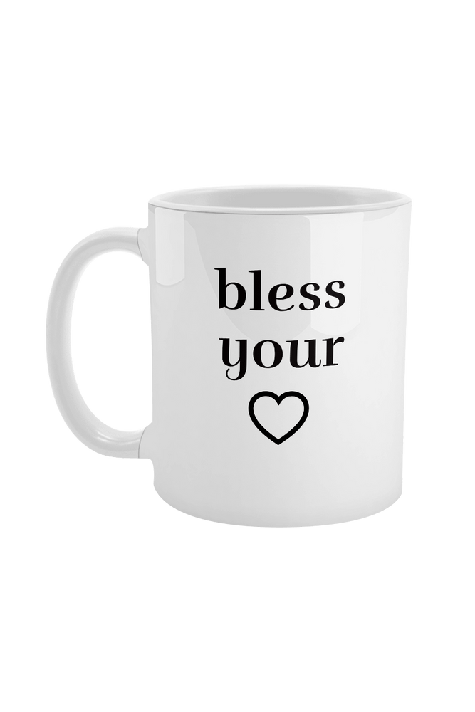
                  
                    The Cordle's: Bless your Heart White Mug
                  
                