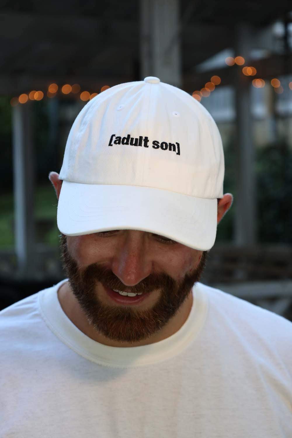 The McFarlands: Adult Son White Dad Hat