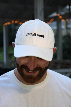 
                  
                    The McFarlands: Adult Son White Dad Hat
                  
                