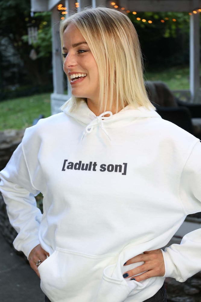 The McFarlands: Adult Son White Hoodie