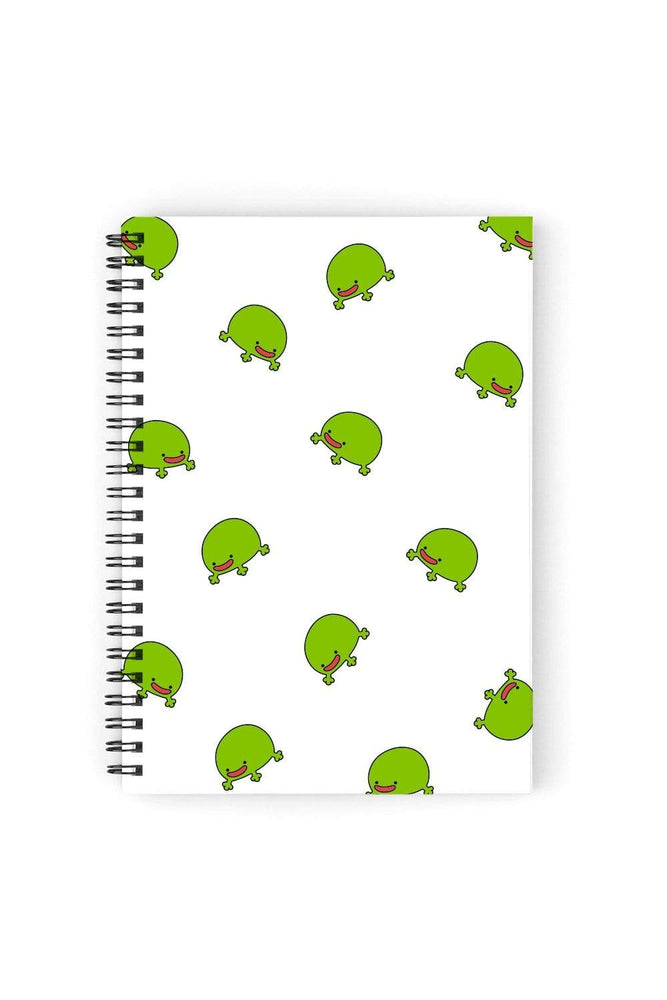 Tooty McNooty: Green Phrogs White Notebook
