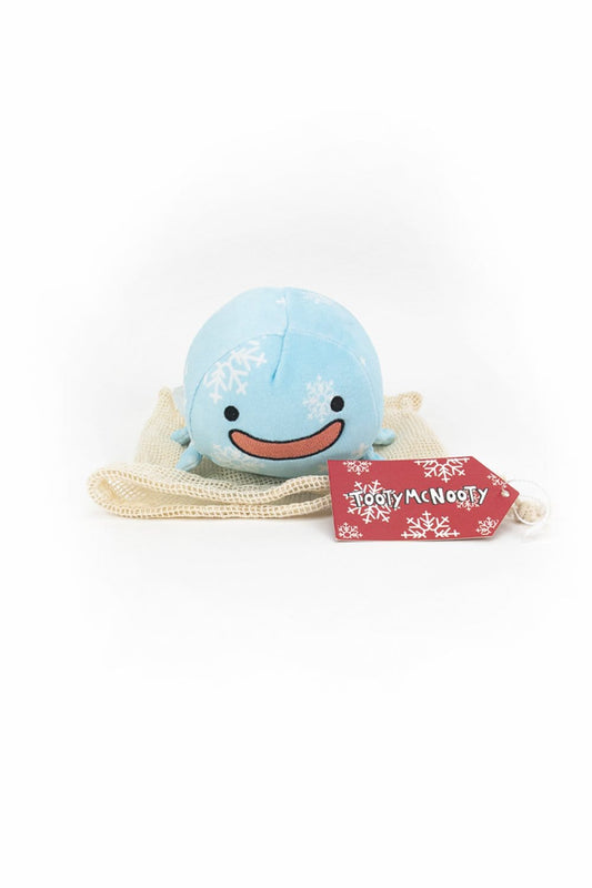 Tooty McNooty Ice Blue Snowflake ‘Phrog’ Plushie