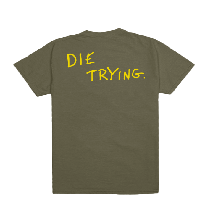 The Spirited Man Die Trying! Green Shirt