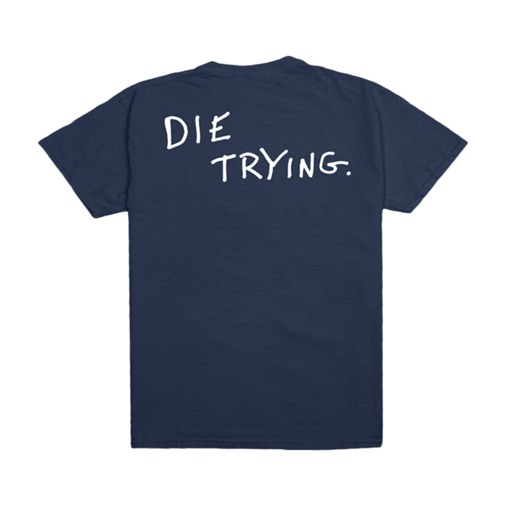 
                  
                    The Spirited Man Die Trying! Navy Shirt
                  
                