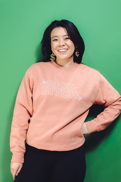 Vivian Tu: 'RICH BITCH' Crewneck