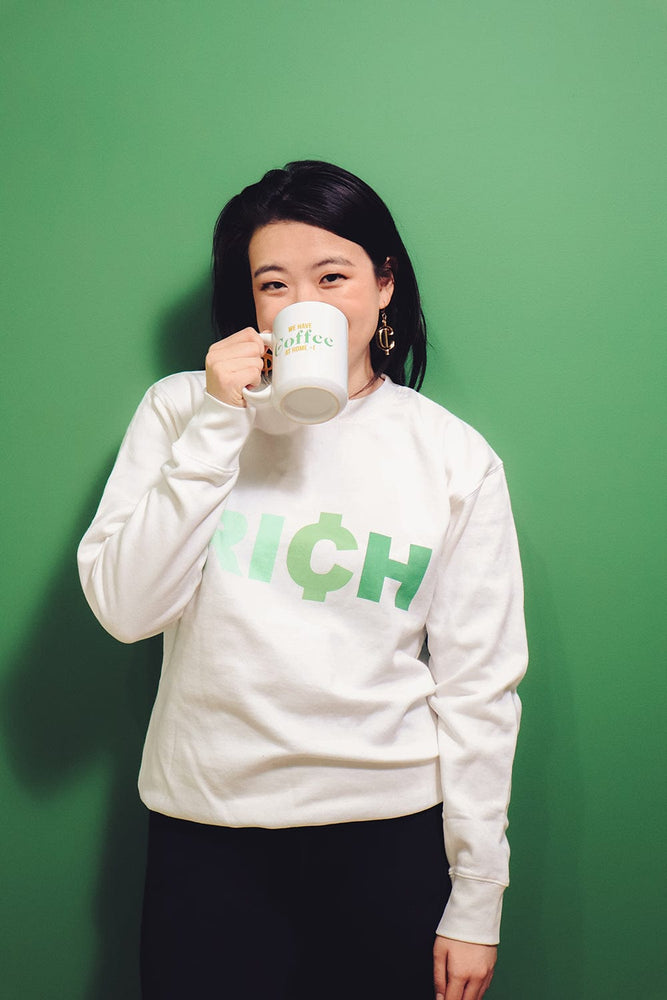 Vivian Tu: 'We Have Coffee At Home' Mug