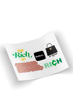 Vivian Tu: Your Rich BFF Sticker Sheet