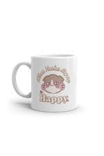 xChocoBars: Happy White Mug