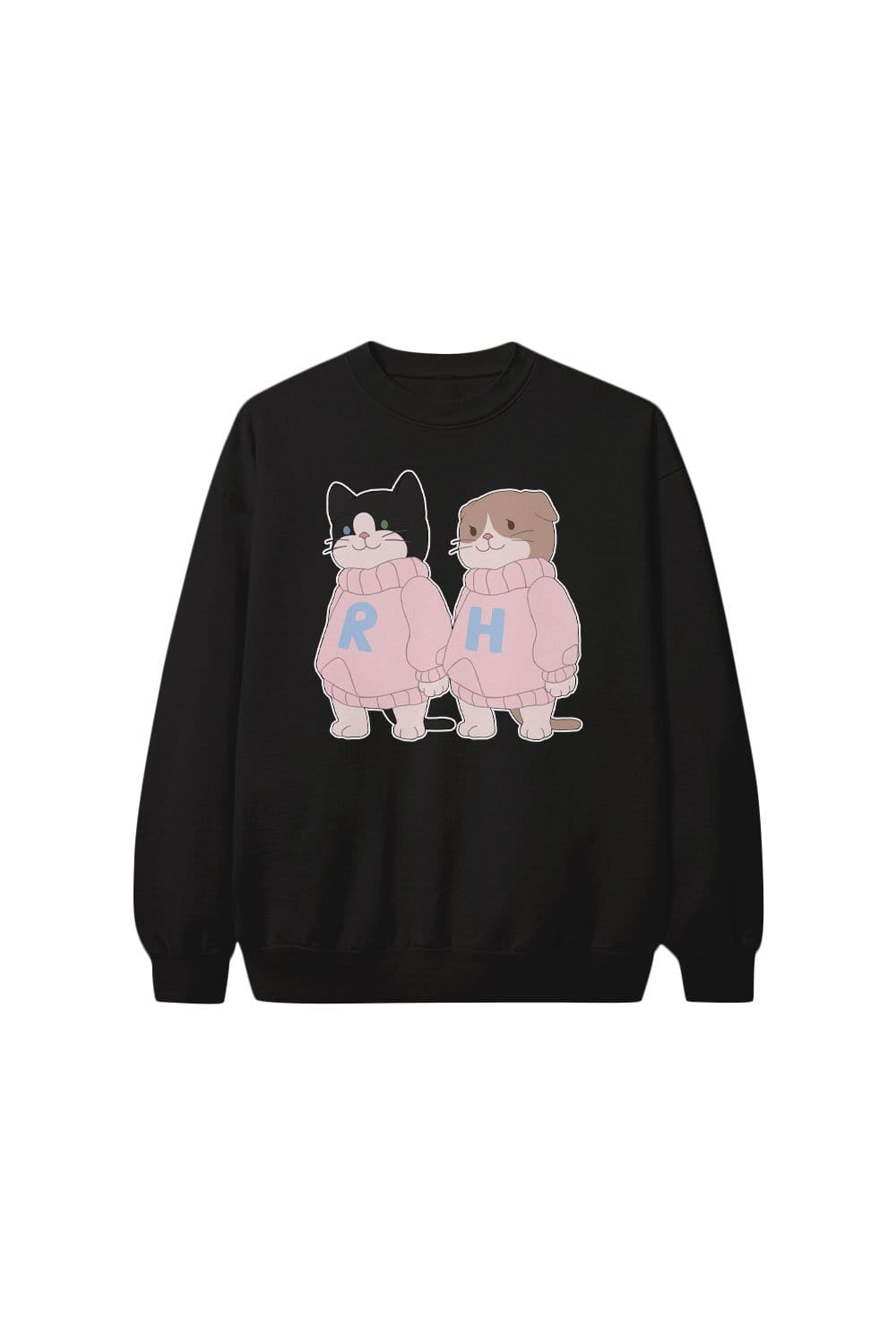 xChocoBars: Pets Black Crewneck