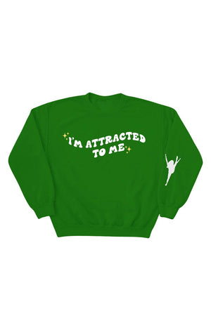 
                  
                    Zoe Roe: I’m Attracted to Me Green Crewneck
                  
                