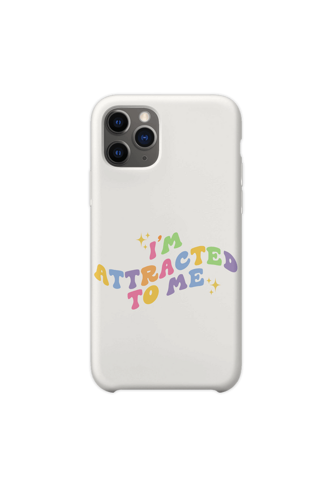 Zoe Roe: I'm Attracted To Me White Phone Case