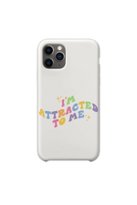 Zoe Roe: I'm Attracted To Me White Phone Case